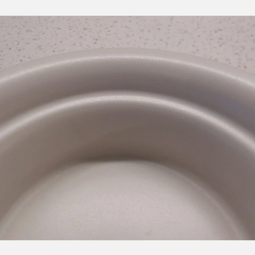 New! Crate&Barrel White Stoneware Side Dish LIMITED EDITION